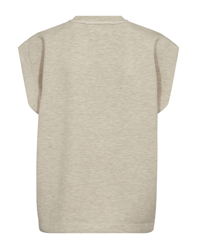 Mos Mosh - MMNamara O-SL Sweatshirt - Sesame 